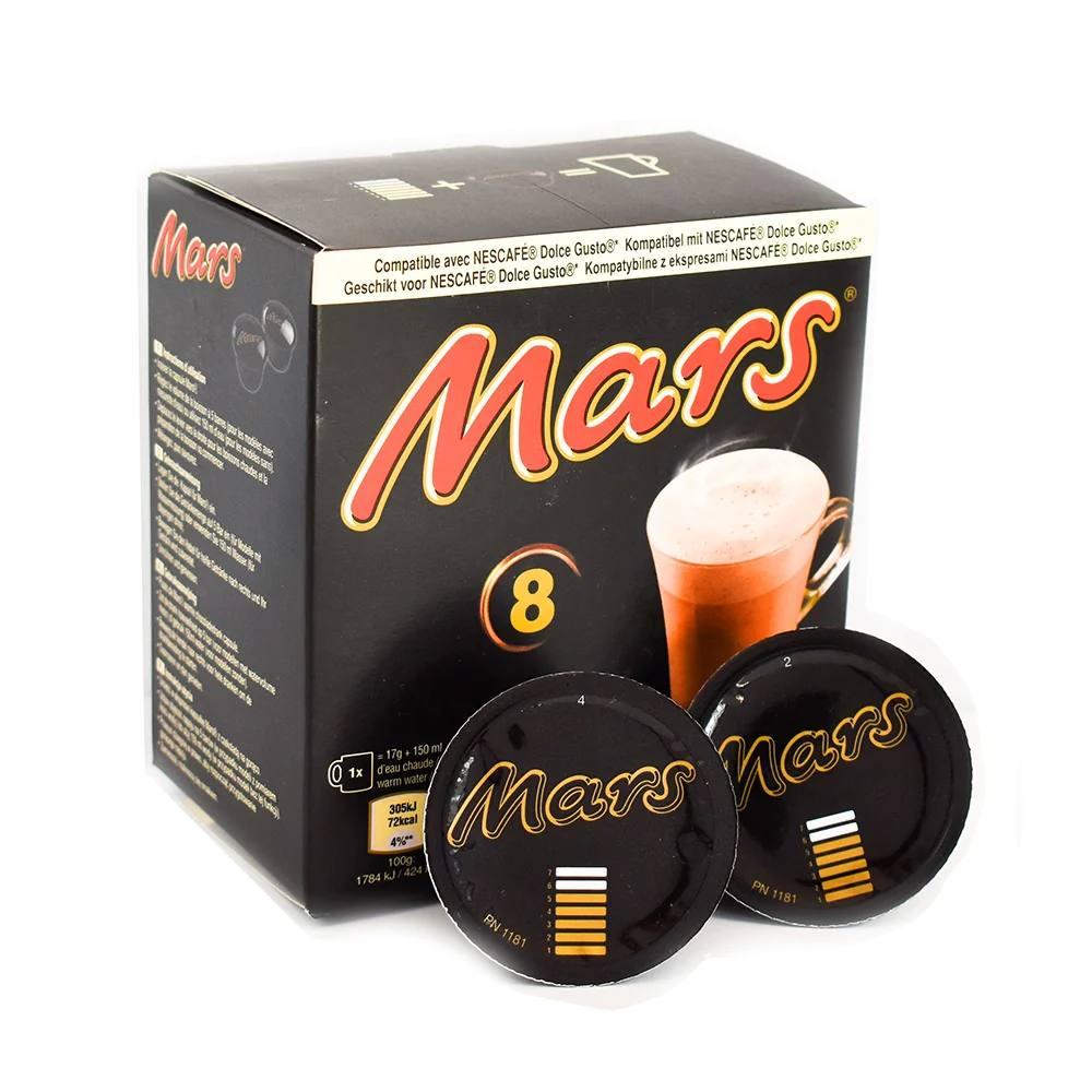 Гарячий шоколад Mars Dolce Gusto в капсулах - 8шт Марс Дольче Густо