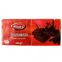 Шоколад Witor's Fondente dark chocolate, 100 г (Код: 06542)