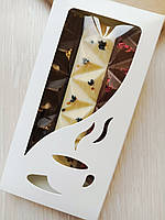 Три шоколадні батончики ручної роботи з бельгійського шоколаду