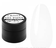 Гель-фарба Crooz Gel Paint EXTRA White (біла), 5 мл