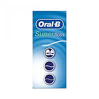 Зубная нить ORAL-B super floss seda dental 50 mt Доставка від 14 днів - Оригинал