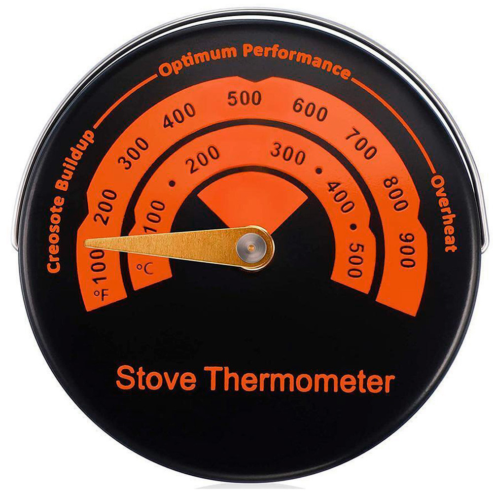 Пічний термометр для каміна LOSSO Т-500, високотемпературний магнітний градусник