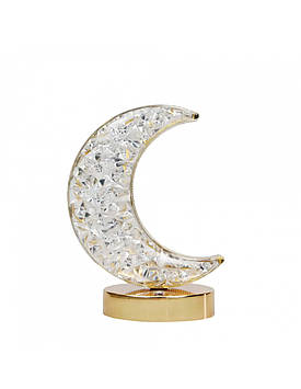 Світильник Місяць акриловий на підставці Star Moon Table Light HA-158 | Лампа-нічник