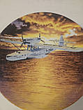 Колекційна, Порфорова тарілка Авіація, фото 2