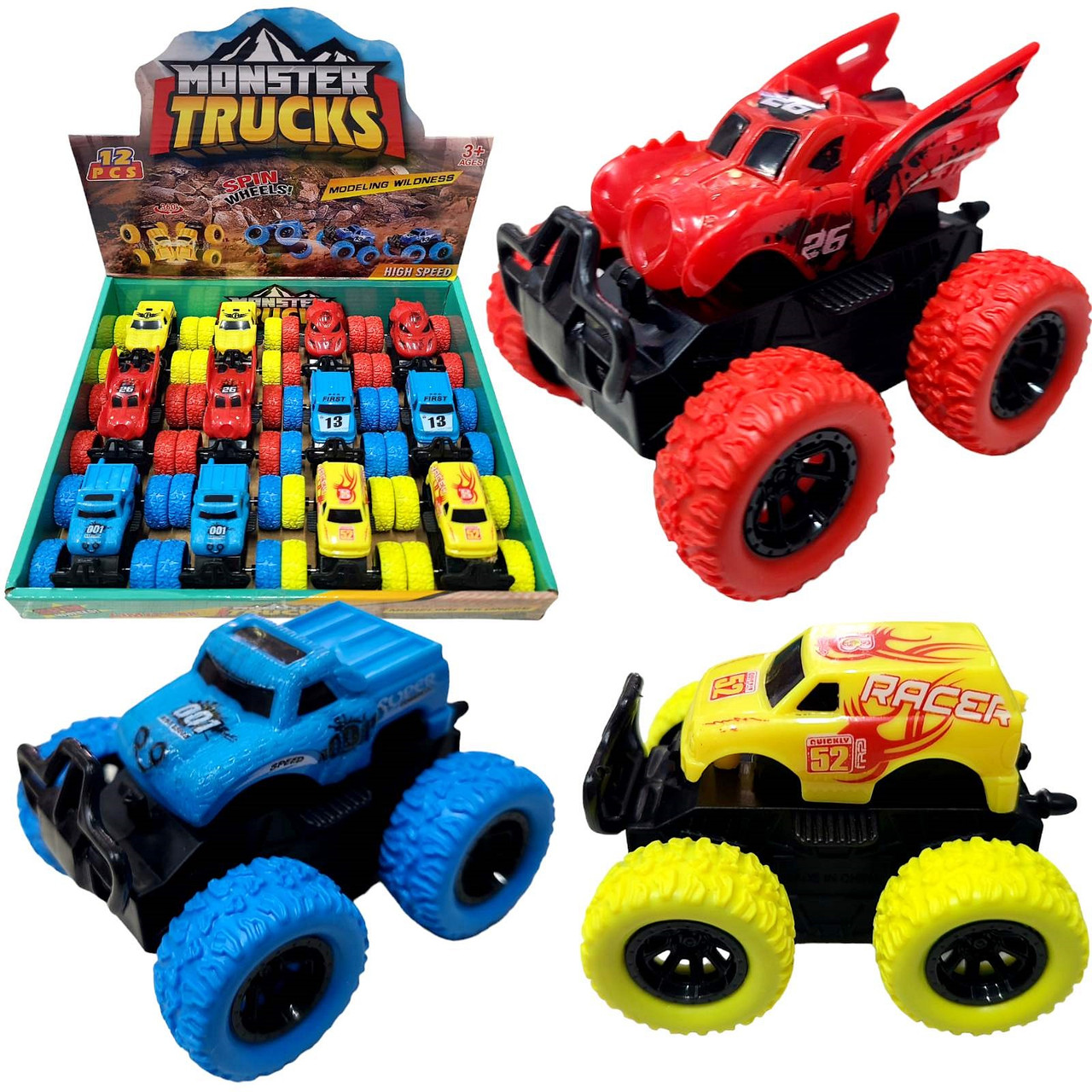 Набір машинок Monster Trucks