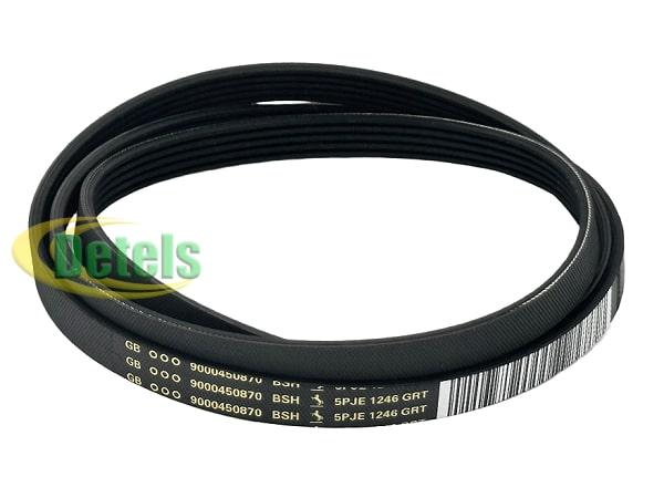 Ремінь 9000450870 BSH 5PJE 1246 GRT для пральної машини Bosch, Siemens