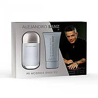 Мужской набор с парфюмом ALEJANDRO SANZ set mi acorde eres eau de toilette 100 ml vaporizador + after shave