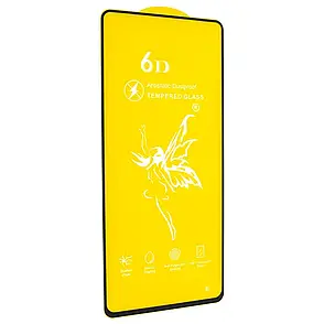 Захисне скло 6D для Xiaomi Redmi 10 / Redmi Note 10 5G / Redmi Note 11 4G / POCO M3 Pro Black, фото 1