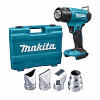 Фен технический аккумуляторный Makita DHG181ZK (150-550 °C, 120-200 л/хв, LXT, без аккумуляторов и зарядного