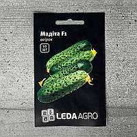 Огурец Мадита F1 10 шт партенокарпический семена пакетированные Leda Agro