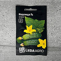 Огурец Надежда F1 10 шт пчелоопыляемый семена пакетированные Leda Agro