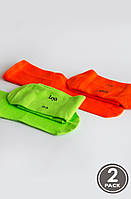 Шкарпетки чоловічі Legs з бавовни SOCKS COTTON 2пари 41-45(р) orange/green (U06)