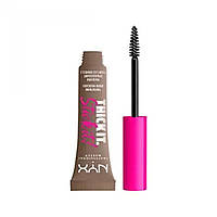 Макияж для бровей NYX PROFESSIONAL MAKE UP thick it stick it brown mascara Доставка від 14 днів - Оригинал