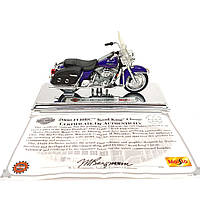 Модель мотоцикла Harley-Davidson FLHRC Road King Classic 2000 1:18 Maisto (M3287)