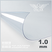 Монолітний полікарбонат 2050Х1250Х1.0 мм прозорий TM OSCAR-PR Solid (ОСКАР-Преміум) Сербія