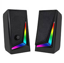 Колонки комп'ютерні MUSIC DJ MJ-100A 8864, чорні, фото 2