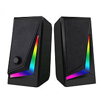 Колонки комп'ютерні MUSIC DJ MJ-100A 8864, чорні, фото 4