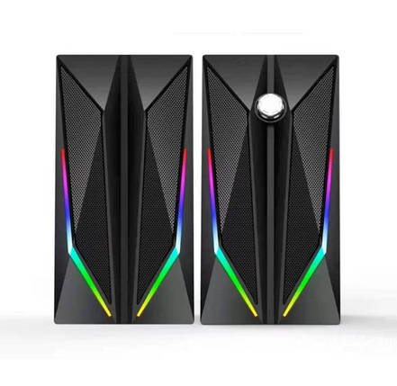 Колонки комп'ютерні MUSIC DJ M-110C 8866, чорні, фото 1