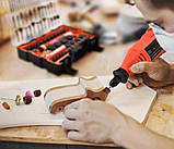 Набір із 418 шліфувальних насадок для гравера, дримелю, бормашини Dremel 8755, фото 4