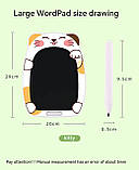 Планшет дитячий кольоровий LCD для малювання 8852 Milk Dragon, фото 3