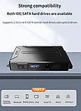 Адаптер для жорсткого диска SSD/HDD 3 в 1 TISHRIC 8764 SATA-USB IDE, фото 6