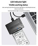 Адаптер для жорсткого диска SSD/HDD 3 в 1 TISHRIC 8764 SATA-USB IDE, фото 8