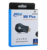 Медіаплеєр AnyCast M9 Plus (Google), Плеєр із вбудованим Wi-Fi модулем для iOS/Android, Бездротовий медіаплеєр