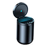 Пепельниця автомобільна Baseus C20464700111-00, чорна, фото 4