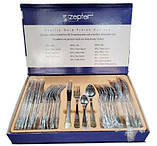 Набір посуду на 6 персон Zepter ZP1001, 24 предмета з нержавіючої сталі (кольоровий, якщо відомий) (42934-ZP1001_902), фото 3