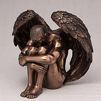 Скорбящий Ангел фигурка из полистоуна 13 см
