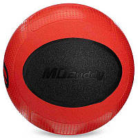 Мяч медицинский медбол Medicine Ball GI-2620-9 9кг красный-черный топ