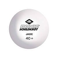 Набор шарика для настольного тенниса Donic Jade Poly 40+ time ball белый 144шт хит