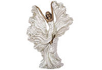 Декоративна статуетка Танцююча дівчина, 29см з полістоуна