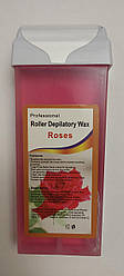 Віск касетний для депіляції Роза Roller depilatory Wax