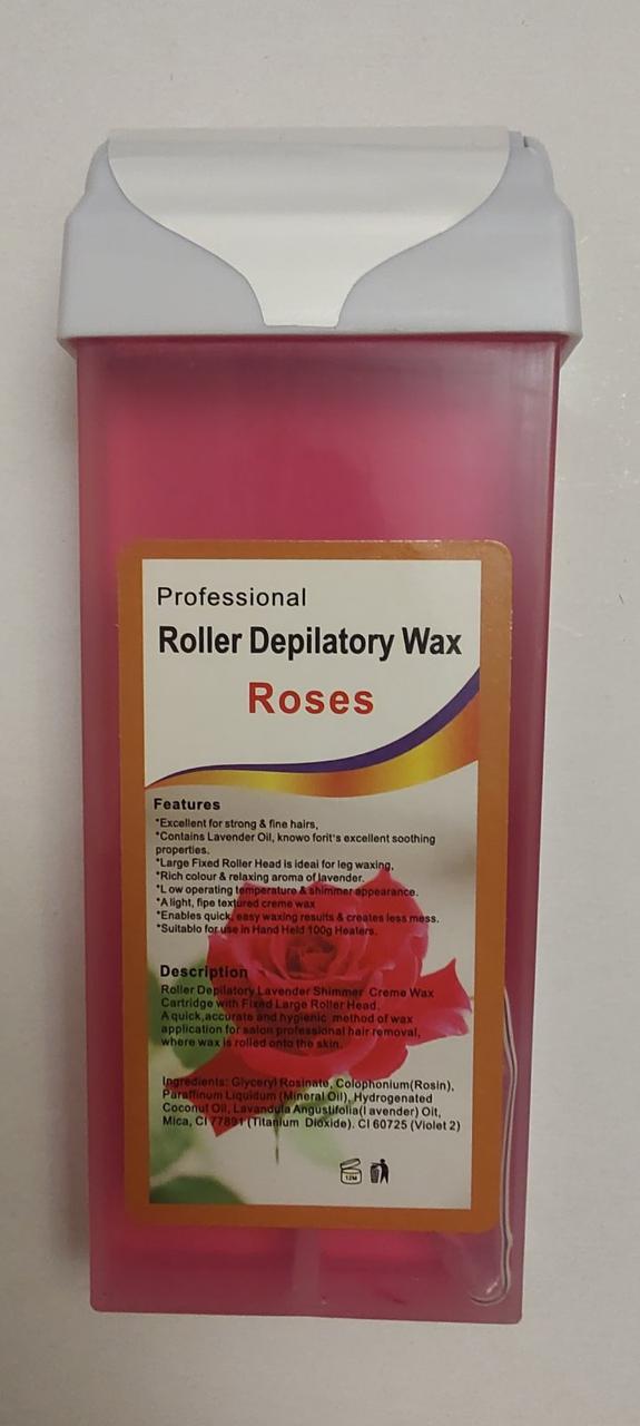 Віск касетний для депіляції Роза Roller depilatory Wax