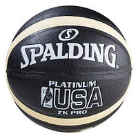 Мяч баскетбольный SPALDING Platinum USA ZK PRO топ
