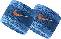 Напульсник Nike SWOOSH WRISTBANDS 2 PK темно-синий топ