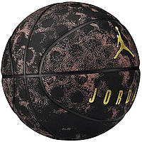 Мяч баскетбольный Nike JORDAN BASKETBALL 8P ENERGY DEFLATED CRIMSON BLISS/BLACK/BLACK/GOLD размер 7 топ