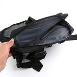 Нагрудна сумка 136 чорна, фото 4