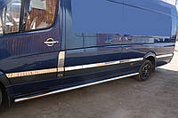 Mercedes Sprinter W906/VW Crafter 2006- Extralong Молдинги дверей 12шт