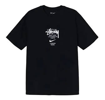 Мужская футболка Stussy x Nike London Paris New York Tokyo Los
