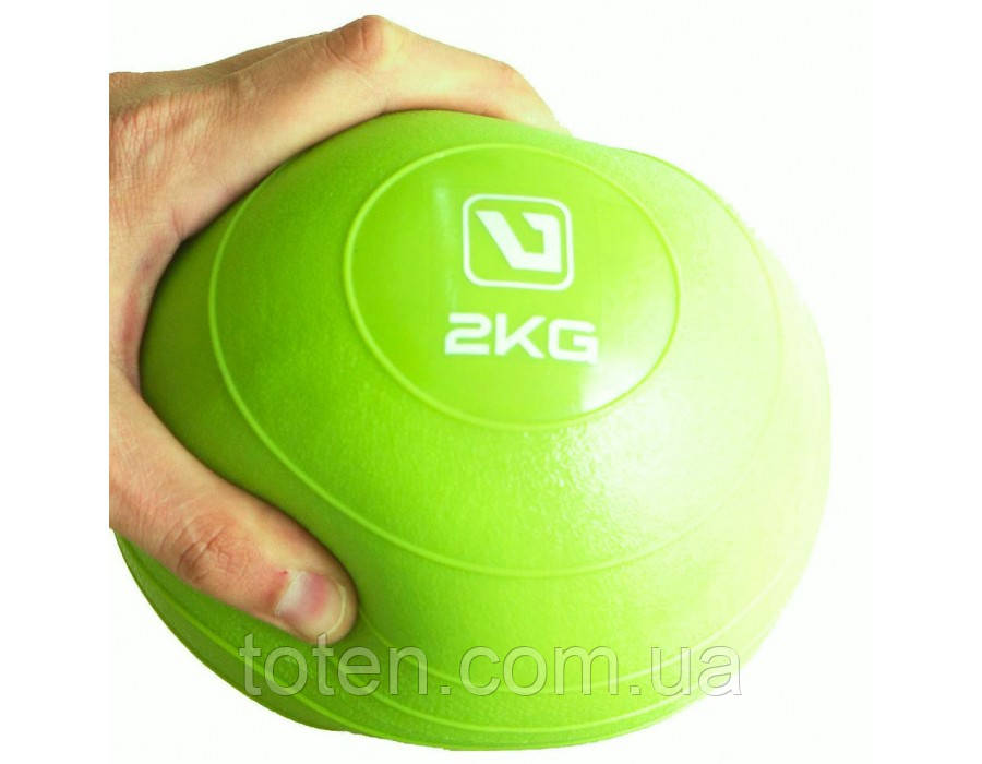 М'яч медичний LiveUp Soft Weight Ball – 2 кг топ, фото 1