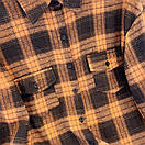 Стильна жіноча фланелева сорочка в клітинку, фото 2