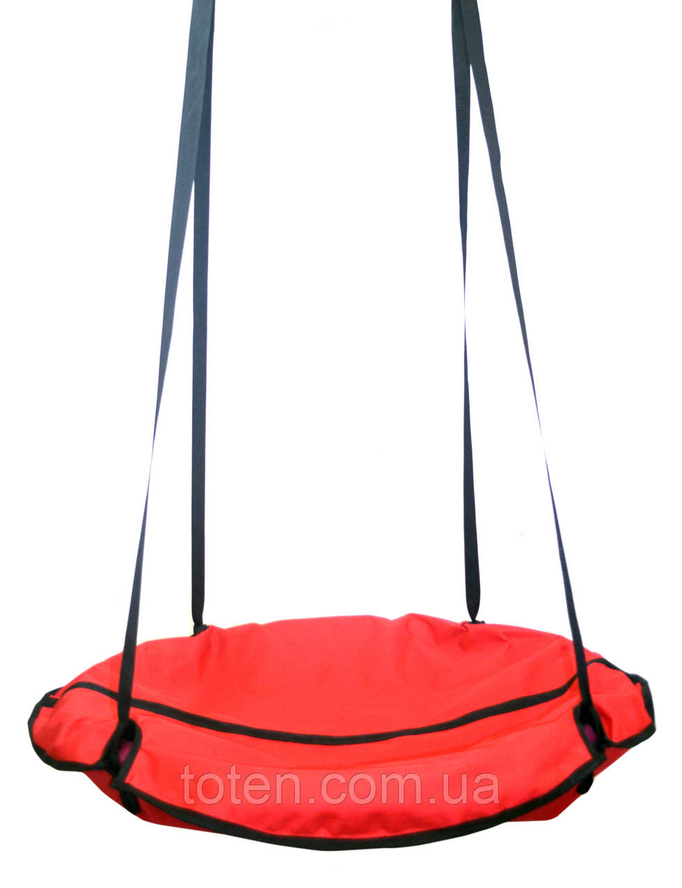 Гойдалка підвісна для дітей та дорослих, гніздо лелека Red (червоний) KK-01R топ, фото 1