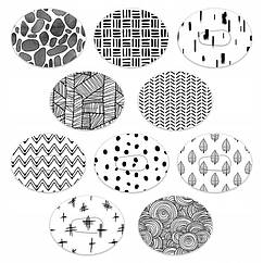 Dexcom G6 Protective Patch - BLACK & WHITE MIX