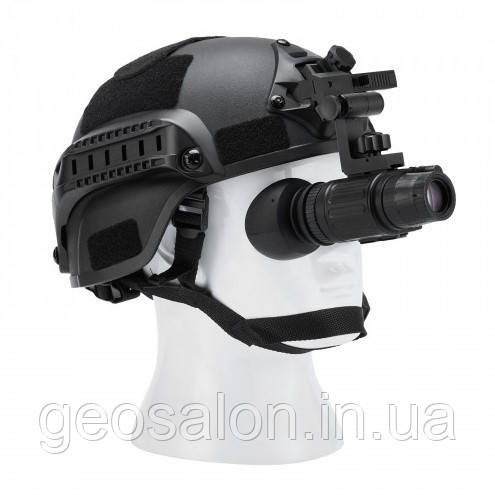 Монокуляр нічного бачення PVS-14 RM2041 WP(Пок.2+, 1х, кріпл.на голову і на каску, зелене зображення)
