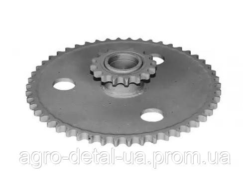 Блок звездочек 3518050-10300А ведущих механизма привода мотовила Z-50/Z-16 t=19,05 комбайна Дон-1500, фото 1