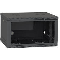Шкаф настенный Ipcom 6U, 600*600, RAL9005 (СН-6U-060-060-ДС-9005) (код 1489841)