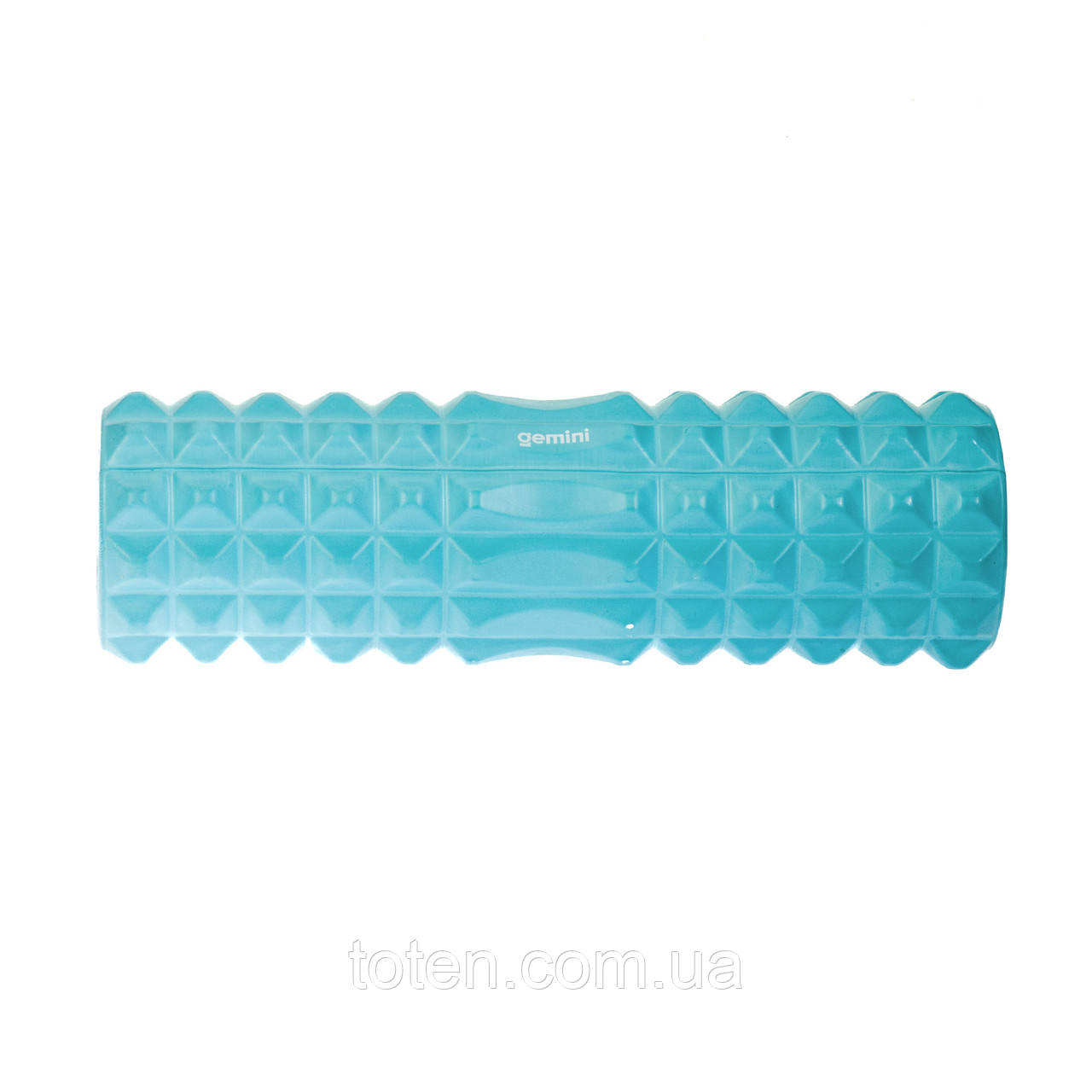 Ролер для занять йогою та пілатесом Gemini Hard GY-2000CYAN 30см*9,5см бірюзовий топ, фото 1