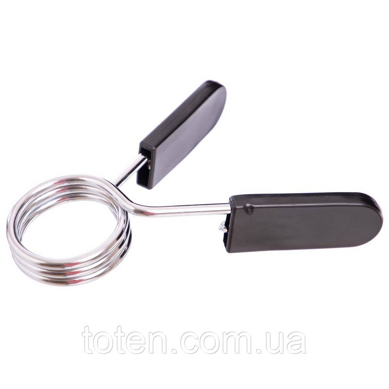 Замок для грифу пружинний Gemini 1шт 50мм топ, фото 1